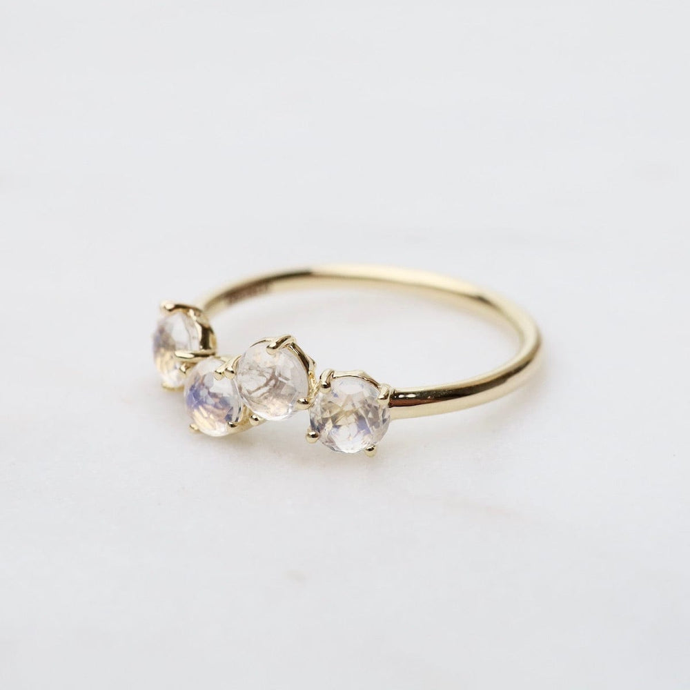 
                  
                    RNG-14K Yellow Gold 4mm Round Rainbow Moonstone Ring
                  
                