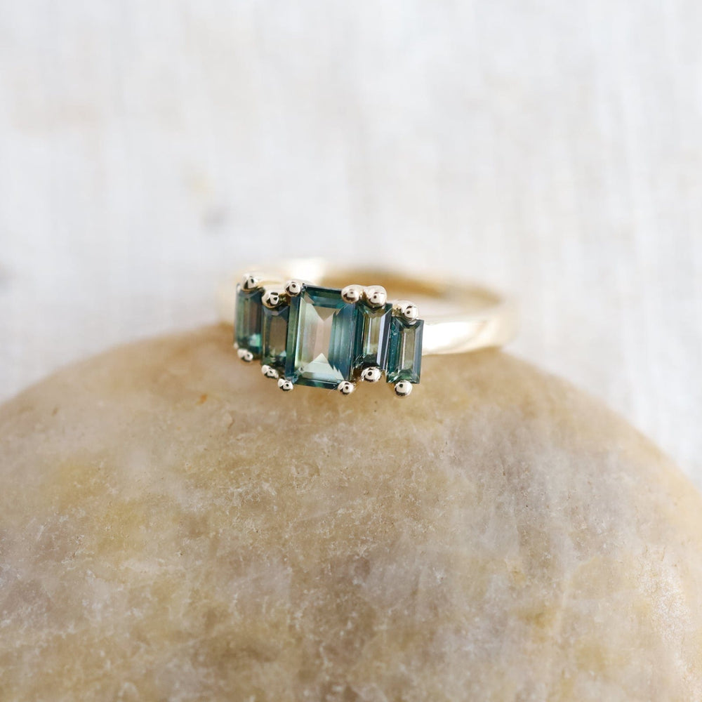 
                  
                    RNG-14K Yellow Gold Green Envy Topaz Baguette Ring
                  
                