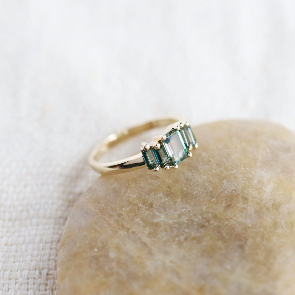 
                  
                    RNG-14K Yellow Gold Green Envy Topaz Baguette Ring
                  
                