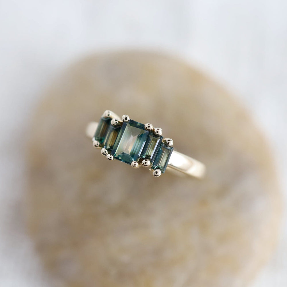 
                  
                    RNG-14K Yellow Gold Green Envy Topaz Baguette Ring
                  
                