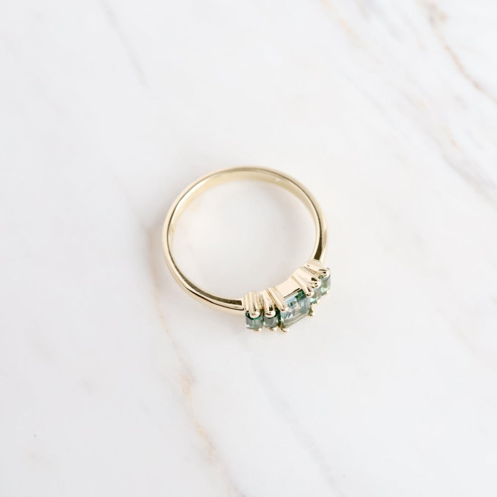 
                  
                    RNG-14K Yellow Gold Green Envy Topaz Baguette Ring
                  
                