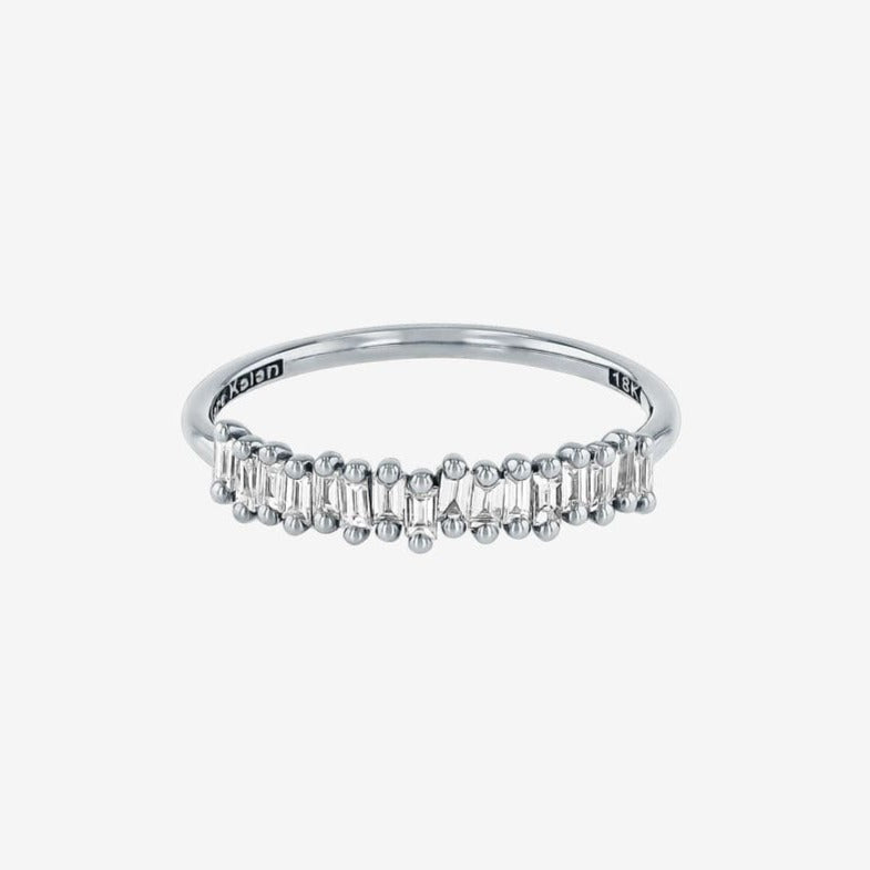 
                      
                        RNG-18K 18k White Gold Diamond Baguette Mini Band
                      
                    