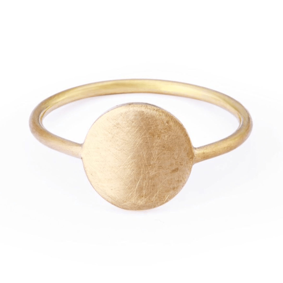 RNG-18K Gold Moon Ring