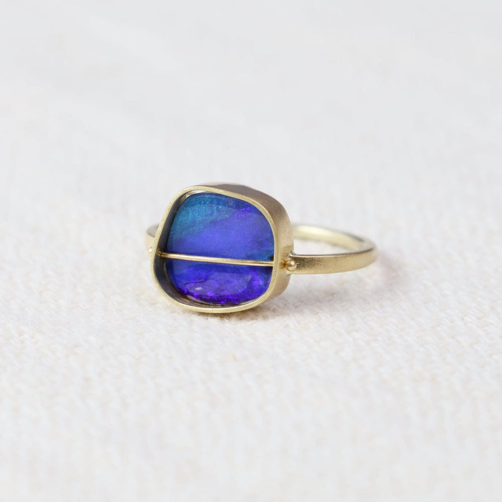 
                  
                    RNG-18K Ocean Captured Boulder Opal Ring
                  
                