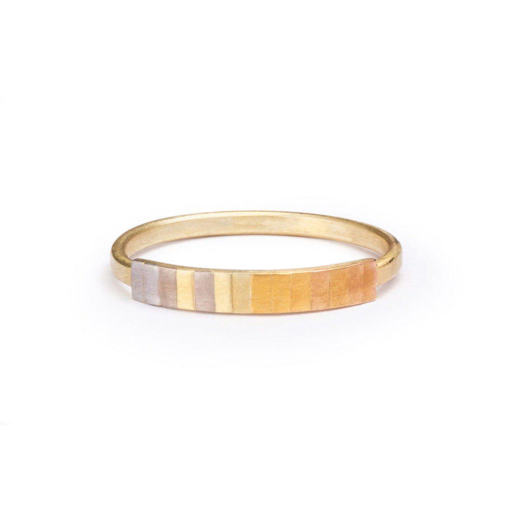 
                      
                        RNG-18K Rainbow Arc Band Ring
                      
                    