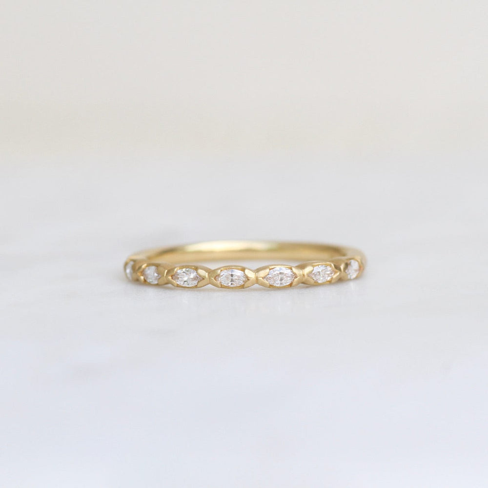 
                      
                        RNG-18K Seven Marquise Diamond Band
                      
                    