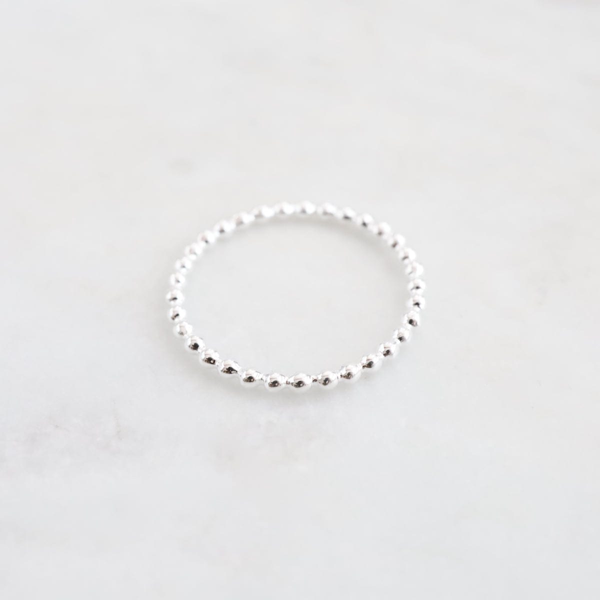 RNG Ball Stacking Ring Sterling Silver Ring