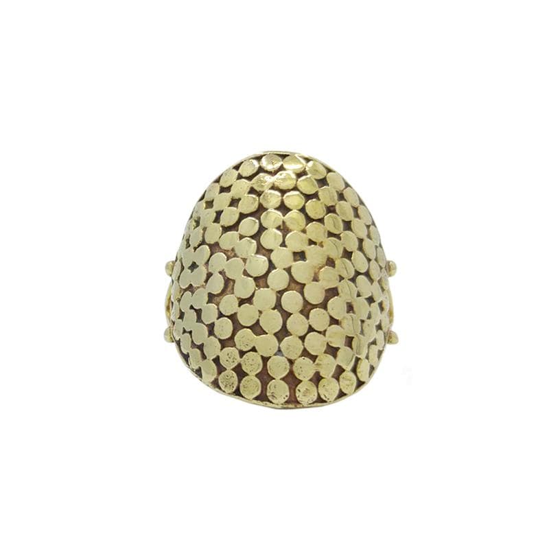 
                      
                        RNG-BRASS Domed Dot Solid Brass Ring
                      
                    