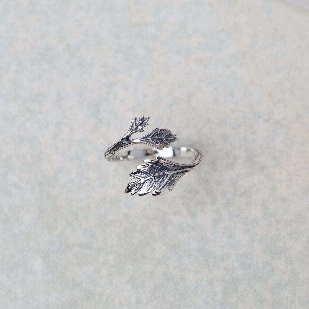 RNG Double Leaf Adjustable Ring