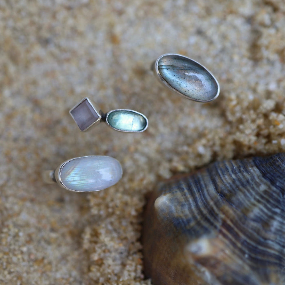 
                      
                        RNG Double Stone Stacking Ring - Apatite & Rose Quartz
                      
                    