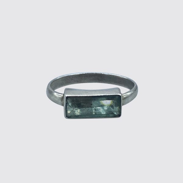 
                      
                        RNG Faceted Apatite Baguette Stacking Ring
                      
                    