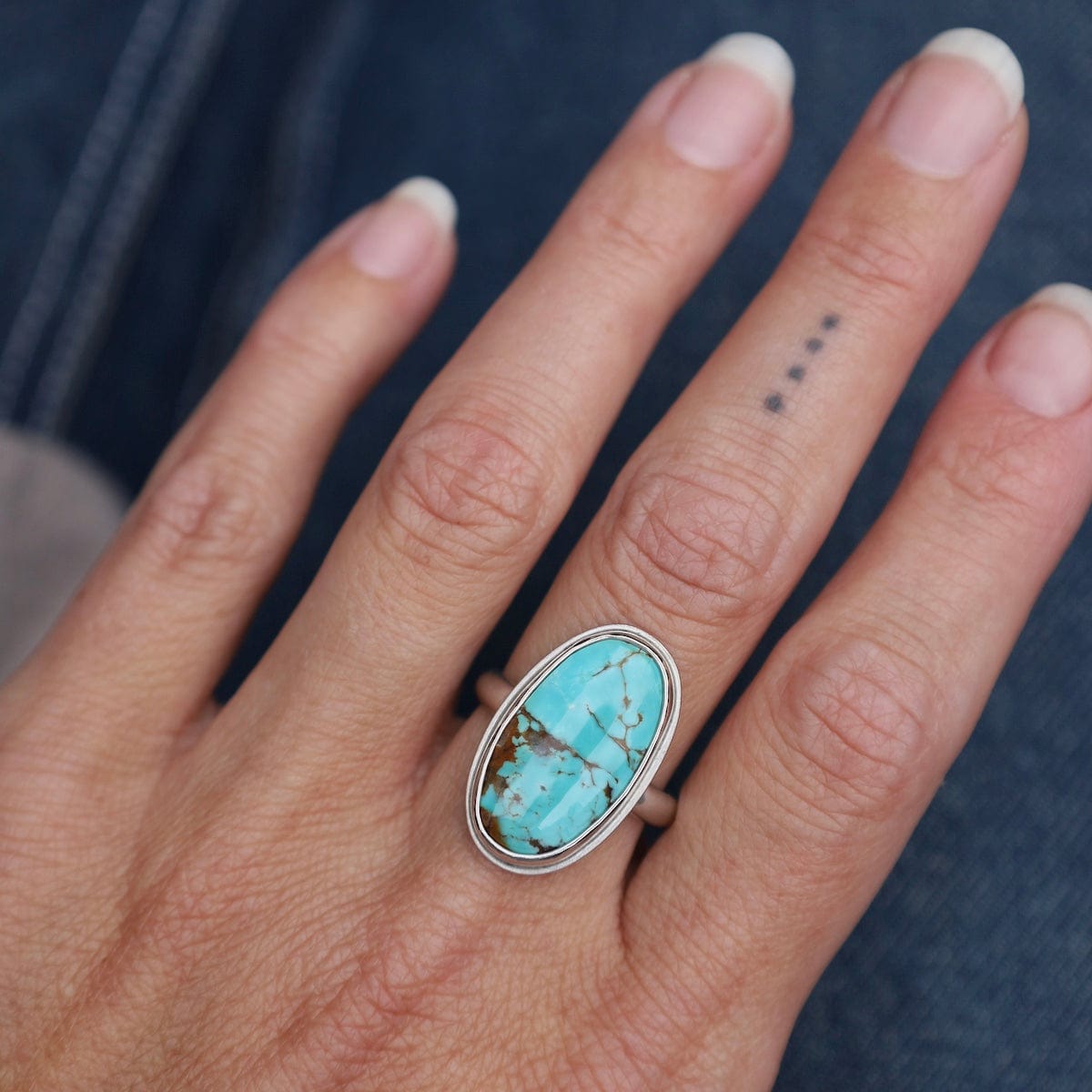 RNG Fox Turquoise Ring