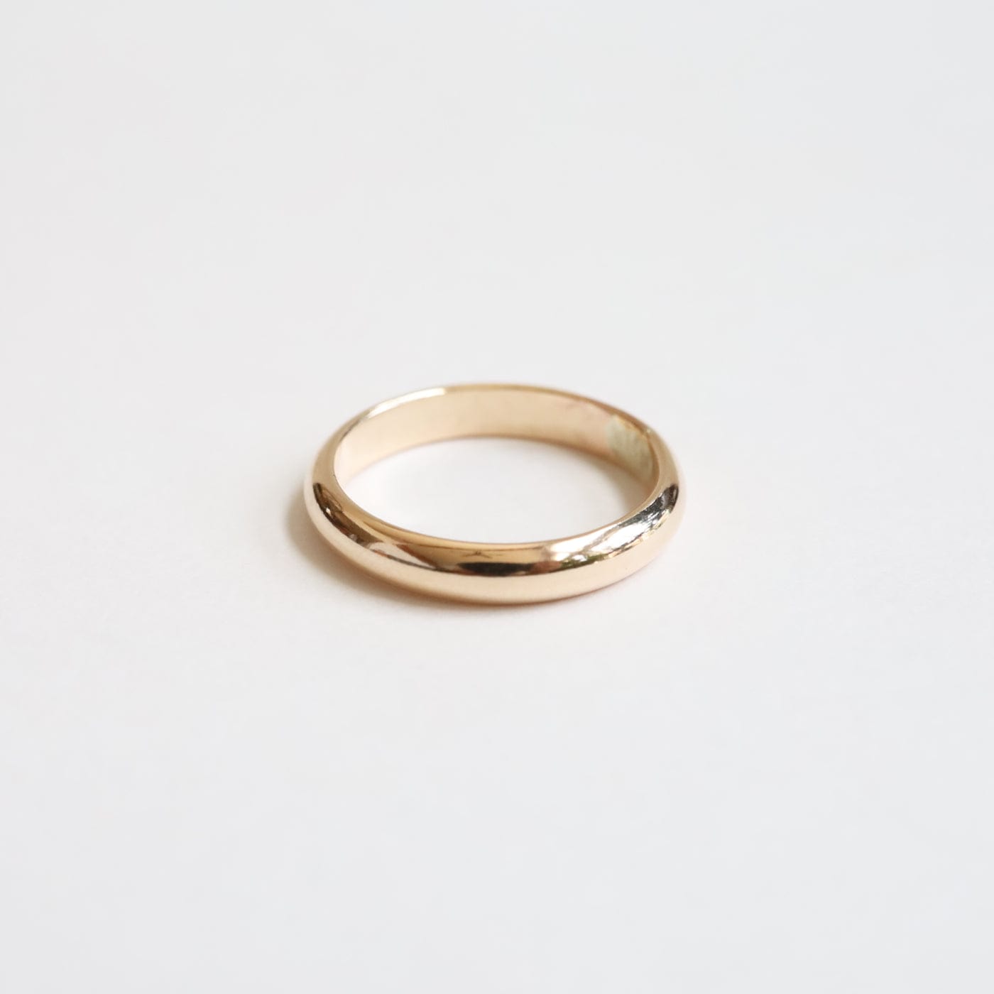 RNG-GF Simple 3mm Half Round Band - Gold Filled