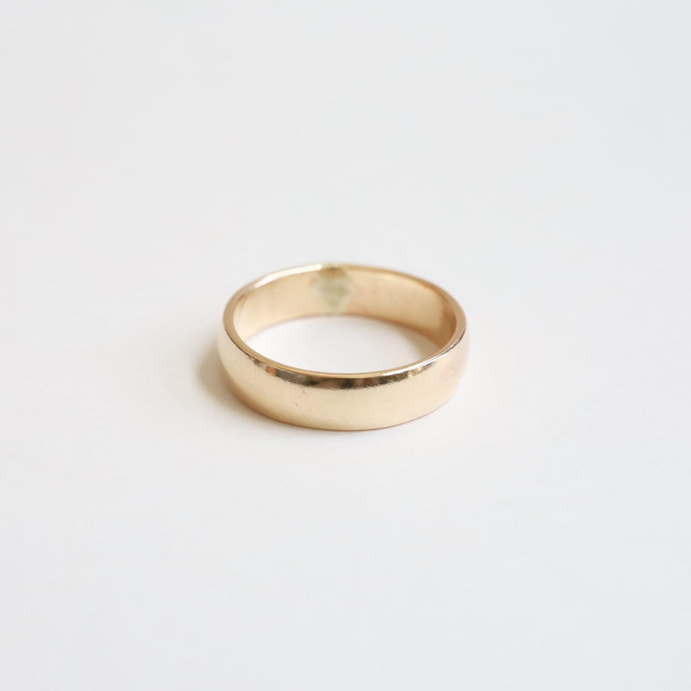 RNG-GF Simple 4.5mm Half Round Band - Gold Filled