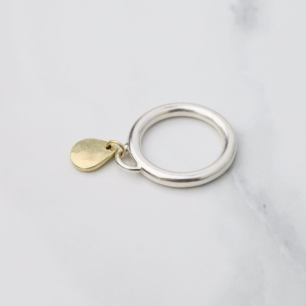 
                      
                        RNG Golden Teardrop Ring Medium
                      
                    