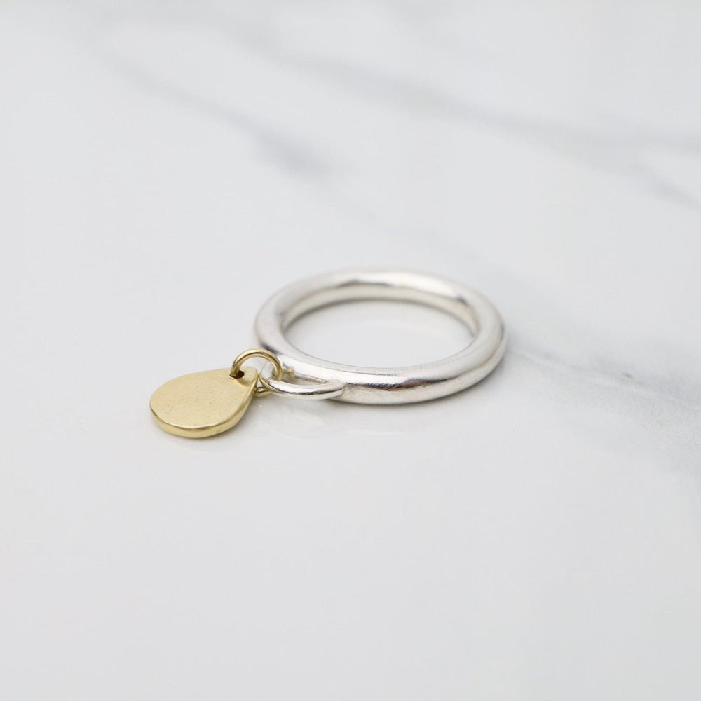 
                      
                        RNG Golden Teardrop Ring Medium
                      
                    