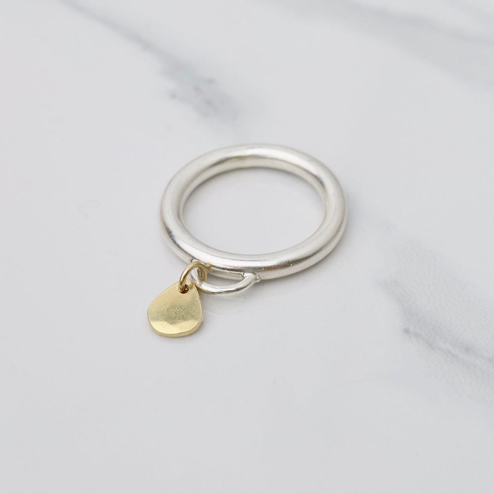 
                      
                        RNG Golden Teardrop Ring Small
                      
                    