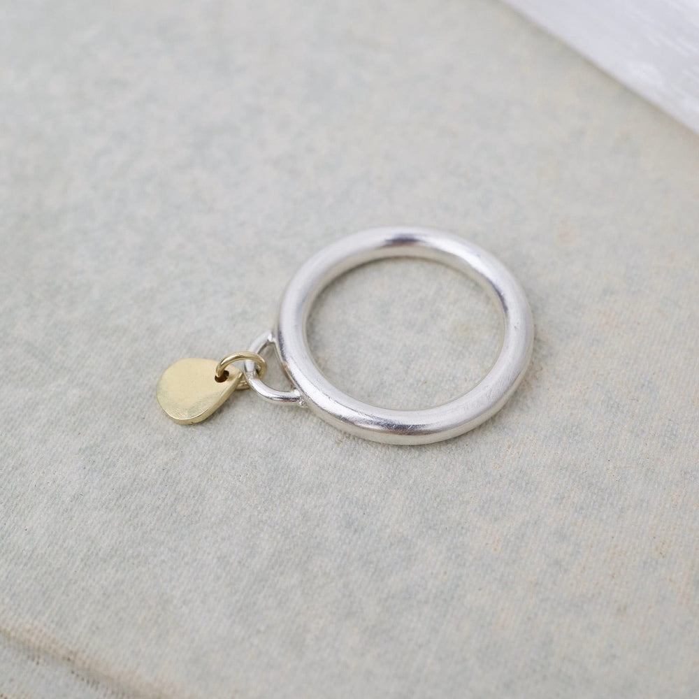 
                      
                        RNG Golden Teardrop Ring Small
                      
                    