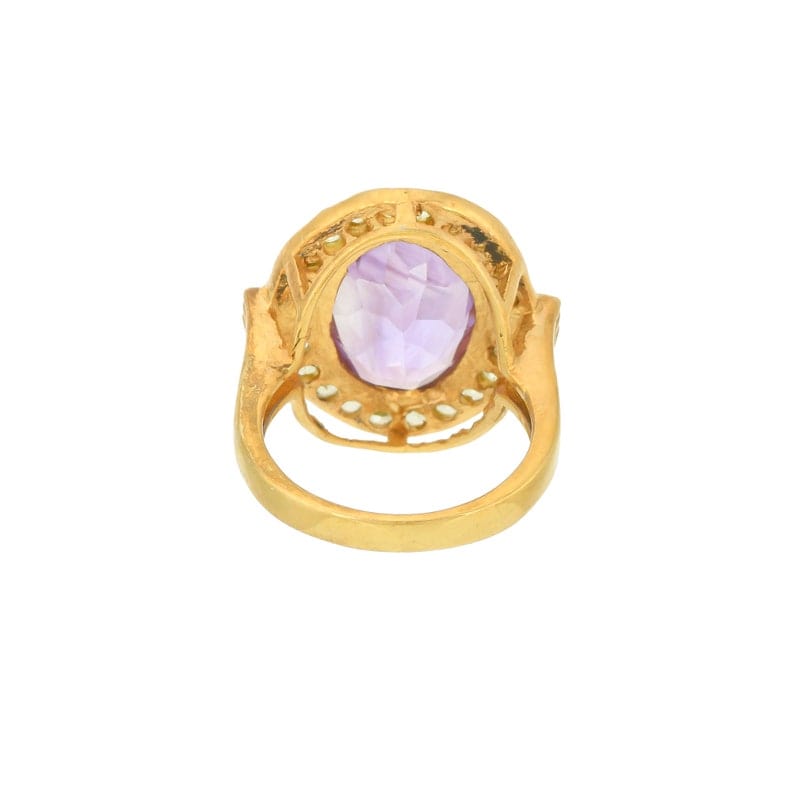 
                  
                    RNG-GPL Amethyst and Peridot Ring
                  
                