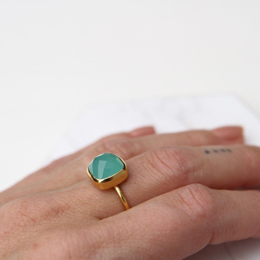 
                  
                    RNG-GPL Aqua Asha Square Adjustable Ring
                  
                