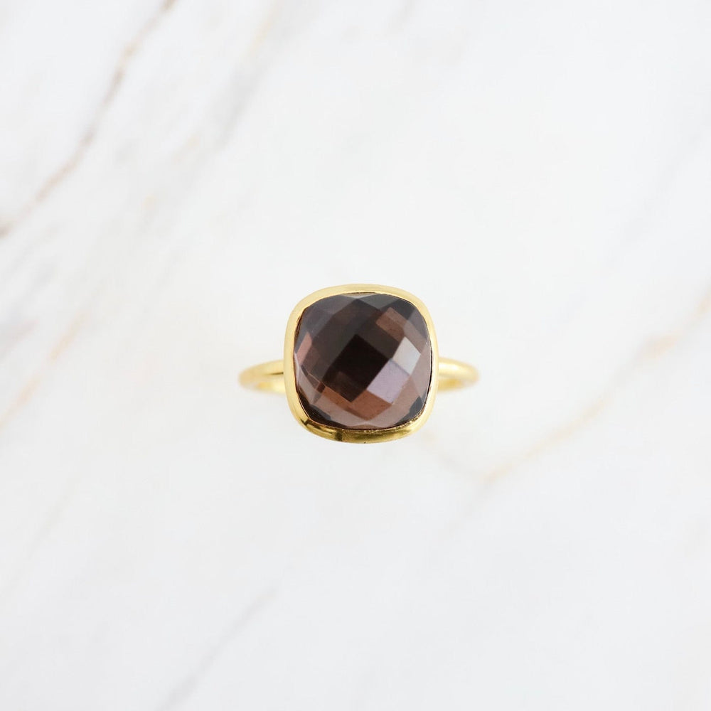 
                      
                        RNG-GPL Asha Square Adjustable Ring in Merlot
                      
                    