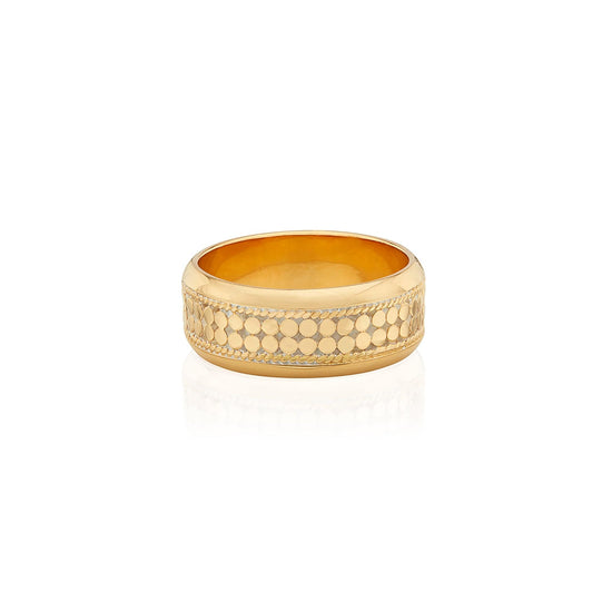 RNG-GPL Classic Wide Band Stacking Ring - Gold