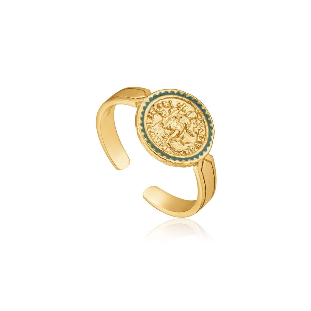 RNG-GPL Gold Emperor Adjustable Ring