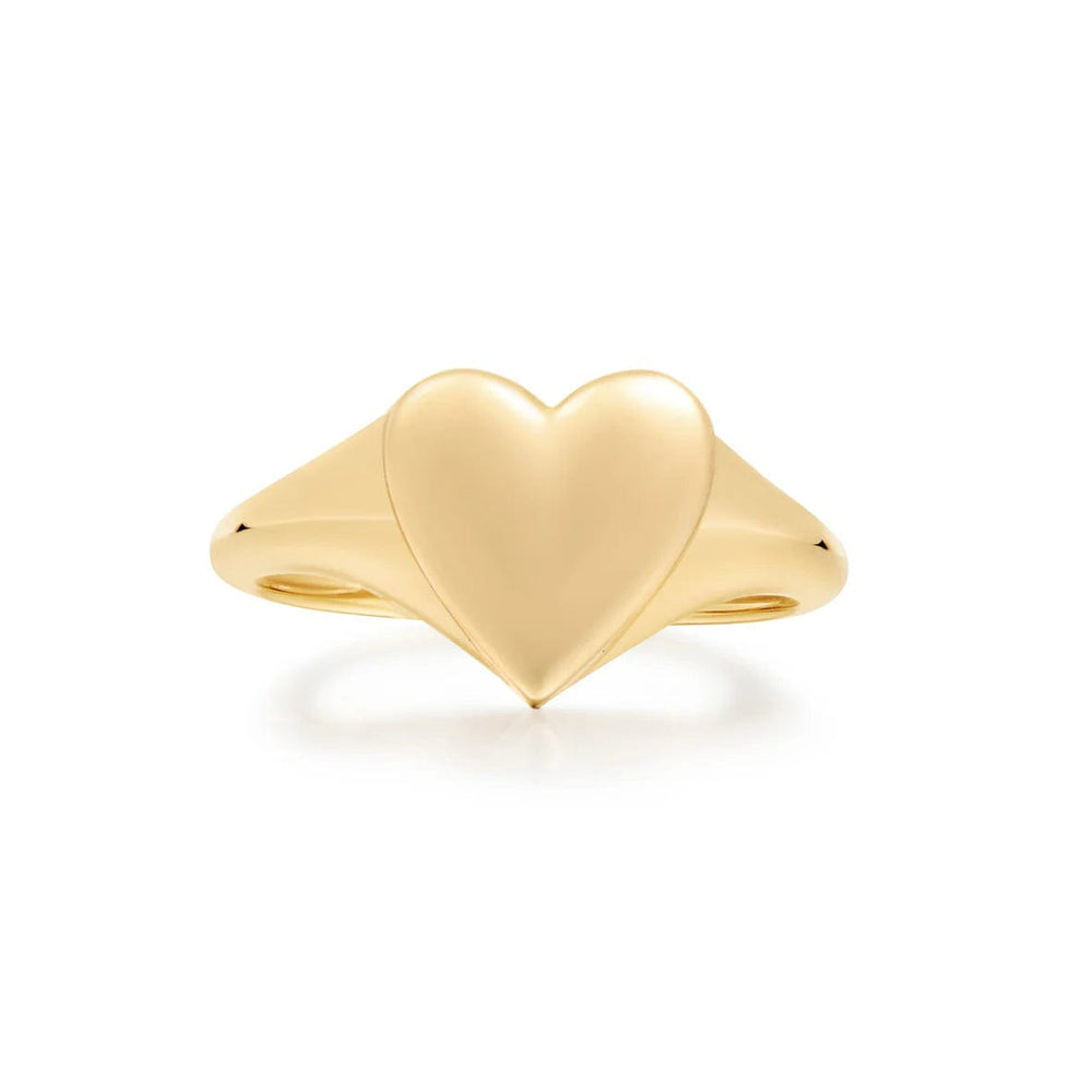 RNG-GPL Gold Love Signet Ring