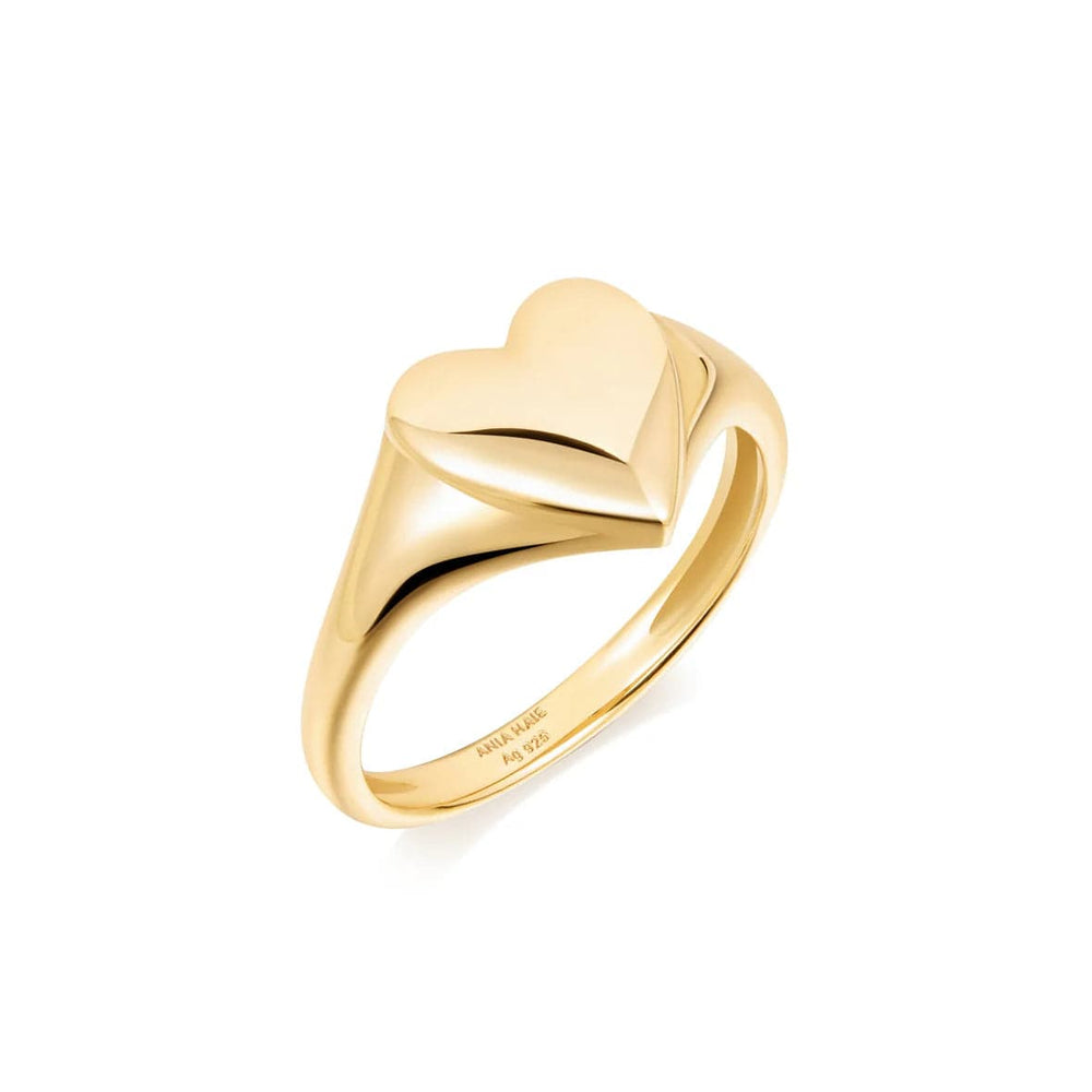 
                  
                    RNG-GPL Gold Love Signet Ring
                  
                