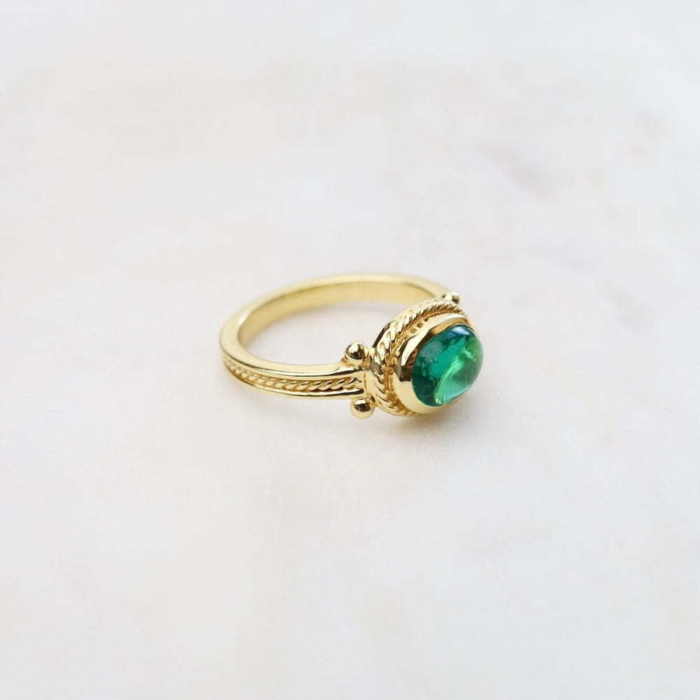 
                      
                        RNG-GPL Green Tourmaline Boho Chic Ring
                      
                    