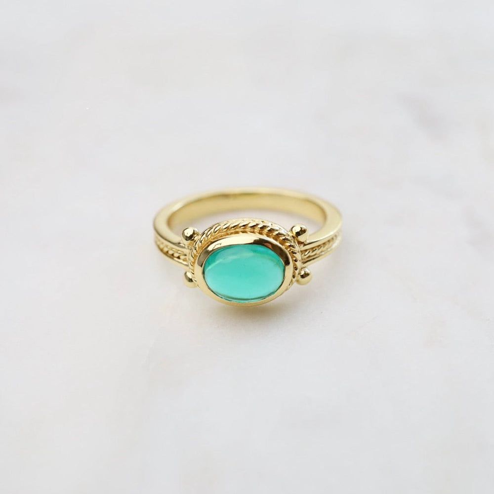 
                      
                        RNG-GPL Green Tourmaline Boho Chic Ring
                      
                    