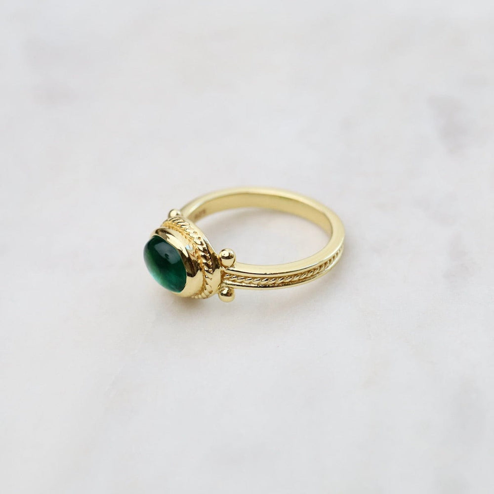 
                      
                        RNG-GPL Green Tourmaline Boho Chic Ring
                      
                    