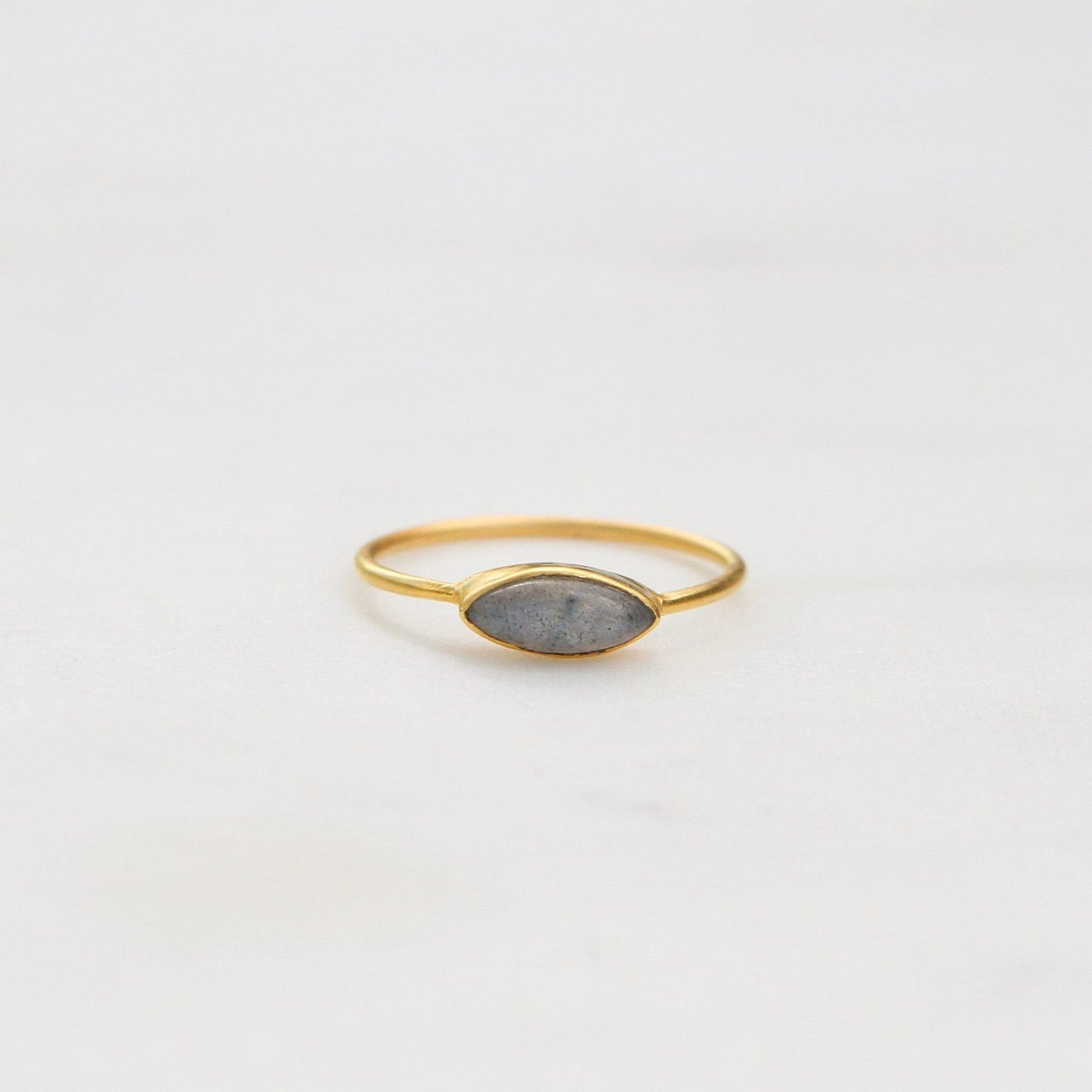 RNG-GPL Labradorite Marquis Ring