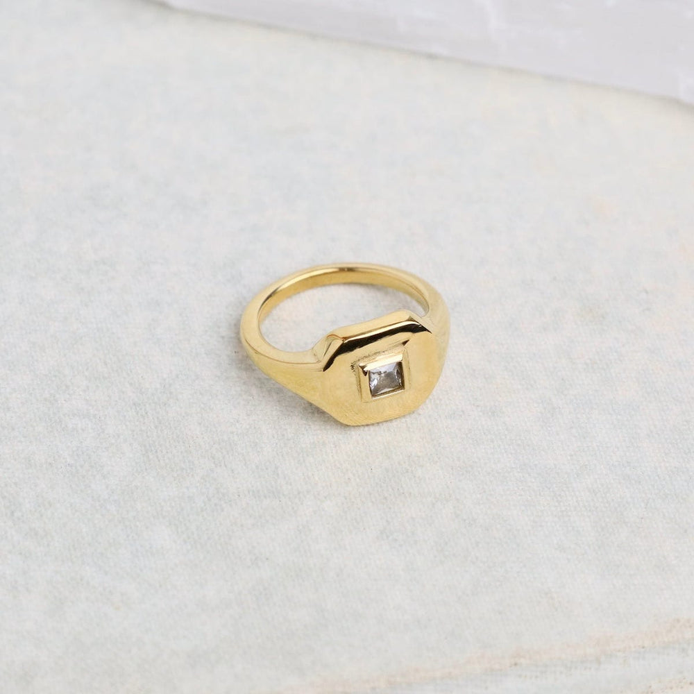 
                  
                    RNG-GPL NINON // The Pinky Ring - 18k gold plated stainles
                  
                