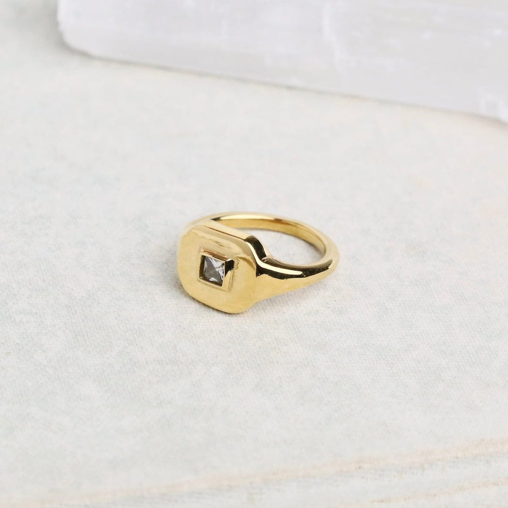 
                  
                    RNG-GPL NINON // The Pinky Ring - 18k gold plated stainles
                  
                