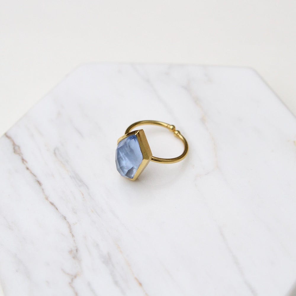 
                  
                    RNG-GPL Tanzanite Mid Stone Adjustable Ring
                  
                