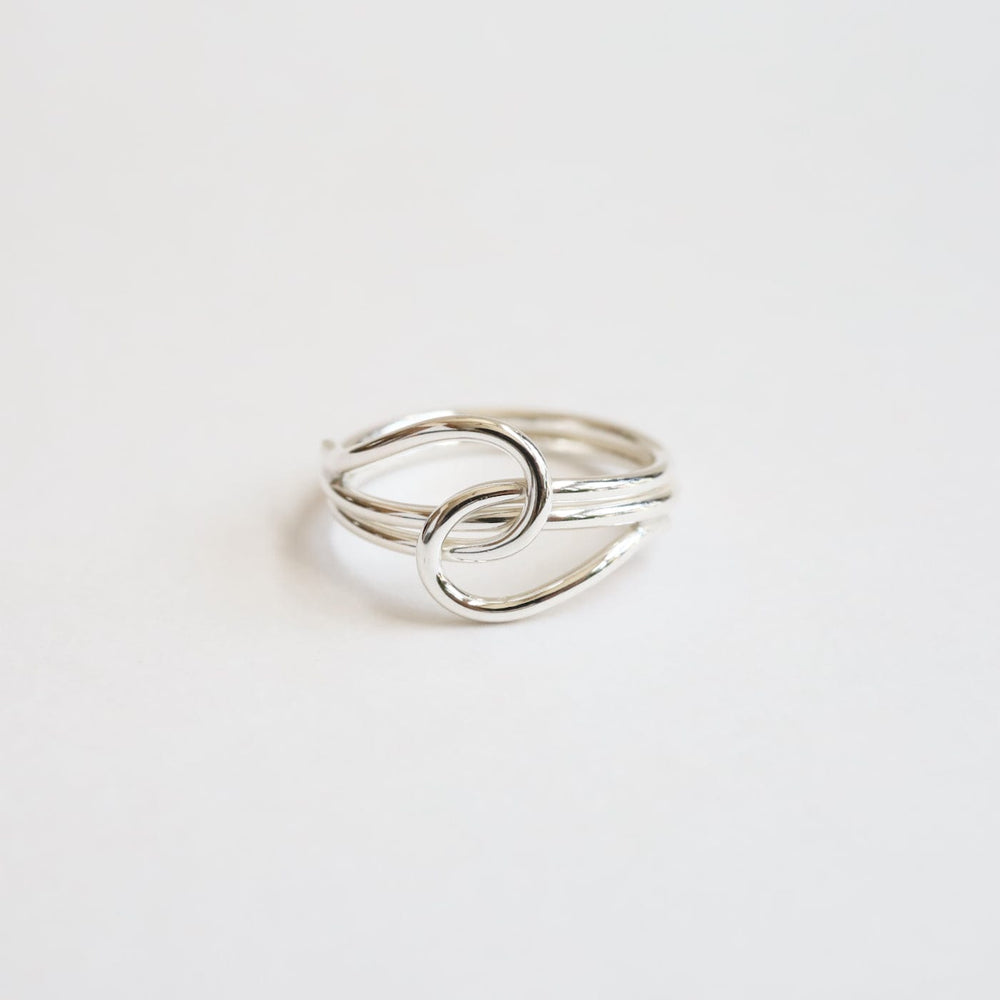 RNG Interlocking Loops Ring - Sterling Silver