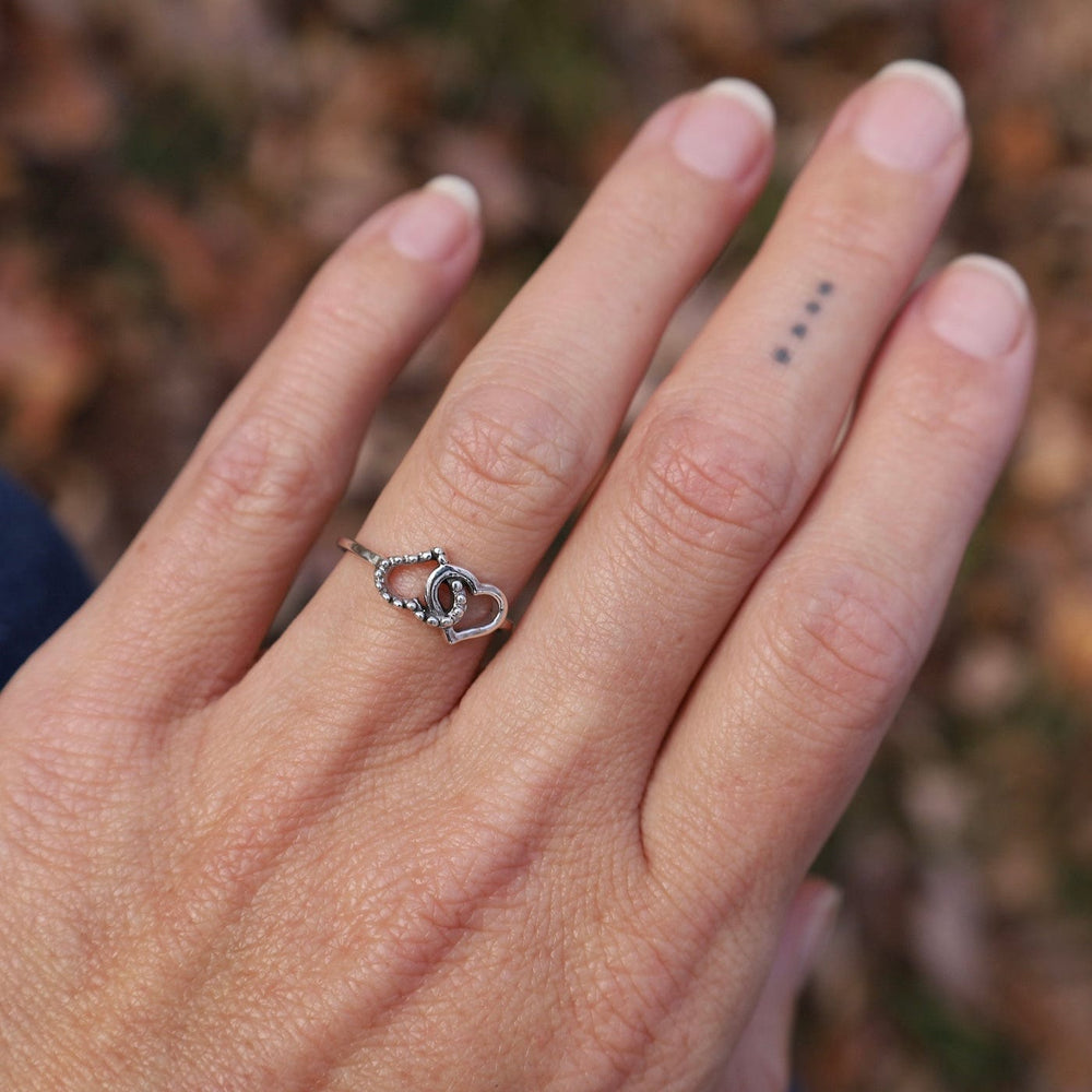 RNG Intertwined Hearts Ring