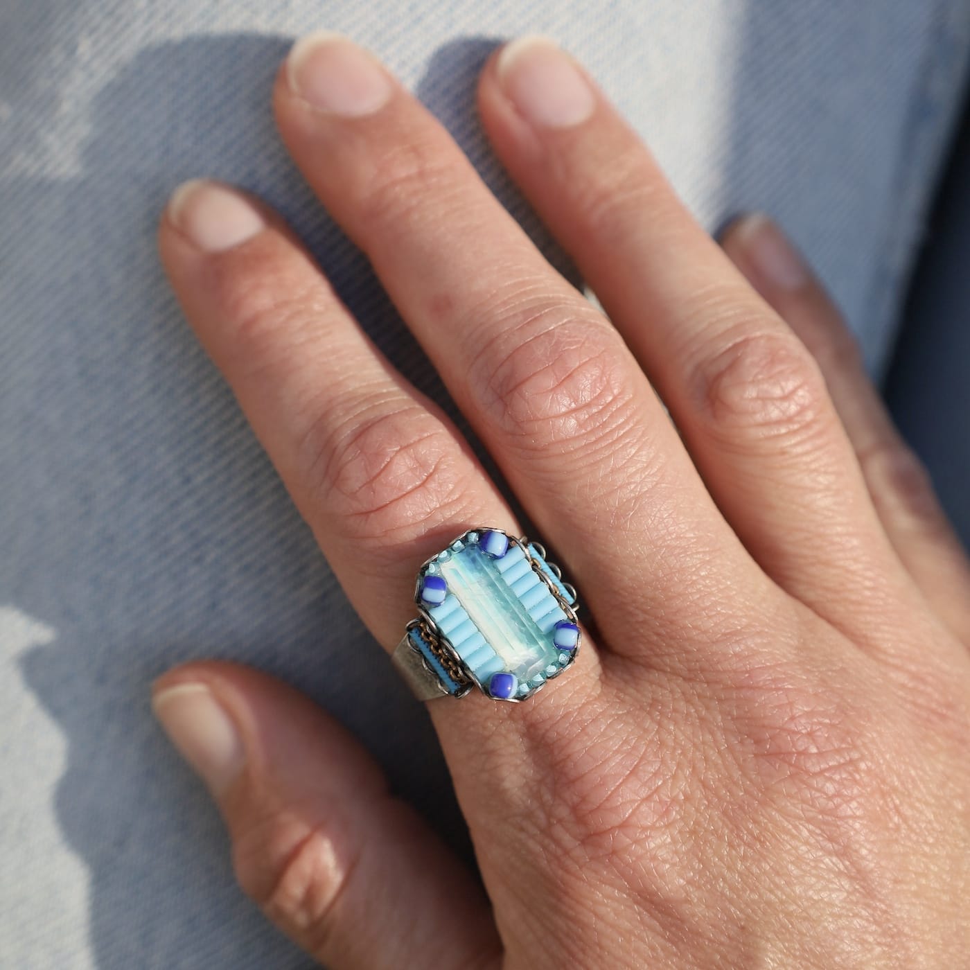 RNG-JM Blue Bayou Ring