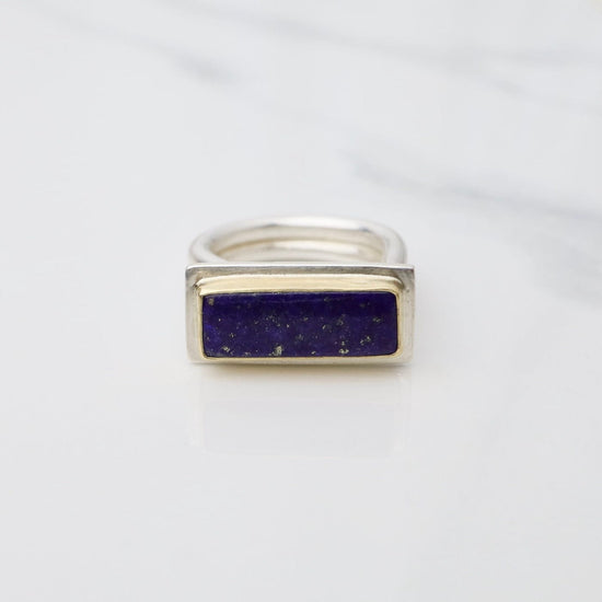 RNG Lapis Monument Ring - One of A Kind - Size 7