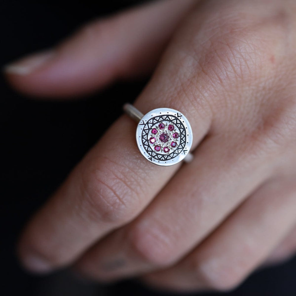 
                  
                    RNG Memories Ring in Ruby & Pink Tourmaline
                  
                