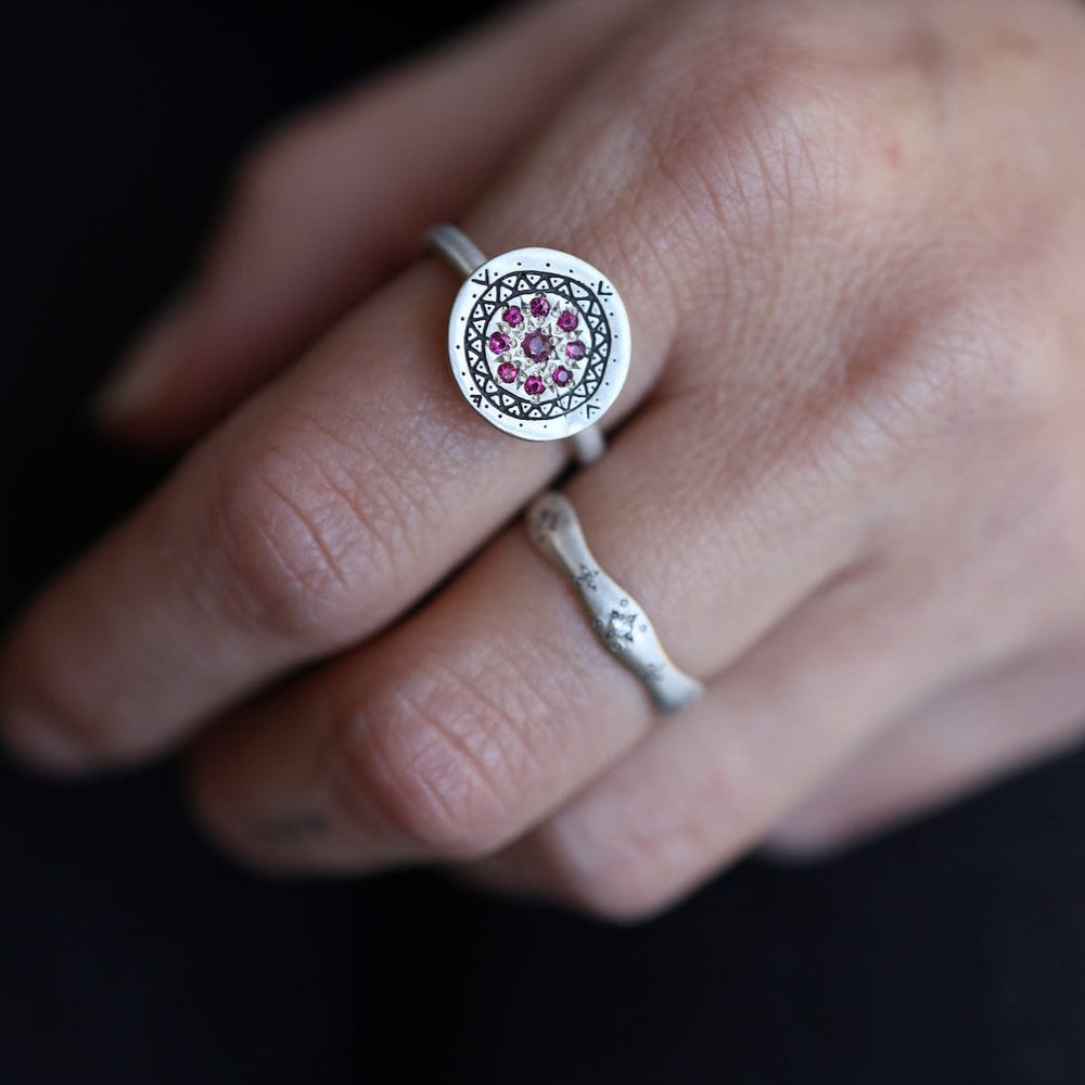 
                  
                    RNG Memories Ring in Ruby & Pink Tourmaline
                  
                