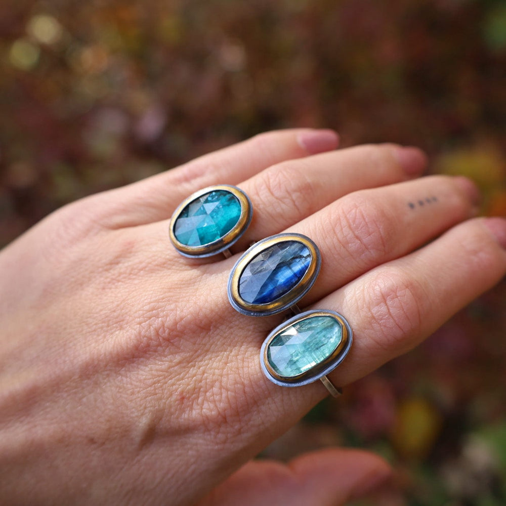 
                  
                    RNG Oval Crescent Rim Ring with Sky Blue Kyanite
                  
                