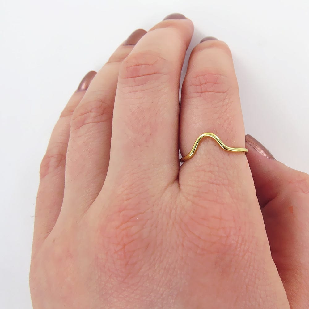 
                      
                        RNG Pura Vida Dome Stacking Ring ~ Gold
                      
                    