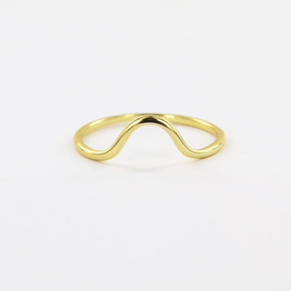 
                      
                        RNG Pura Vida Dome Stacking Ring ~ Gold
                      
                    