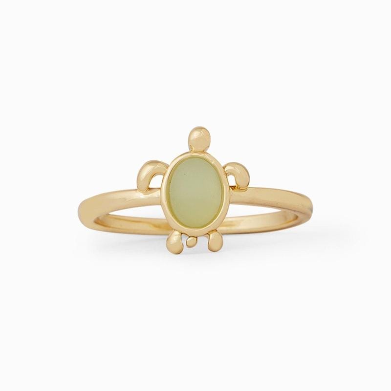 RNG Pura Vida Sea Turtle Ring ~ Gold