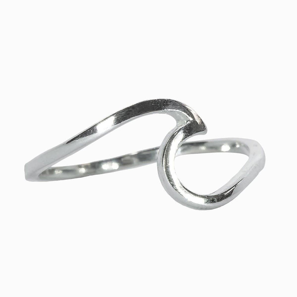 RNG Pura Vida Wave Ring ~ Silver