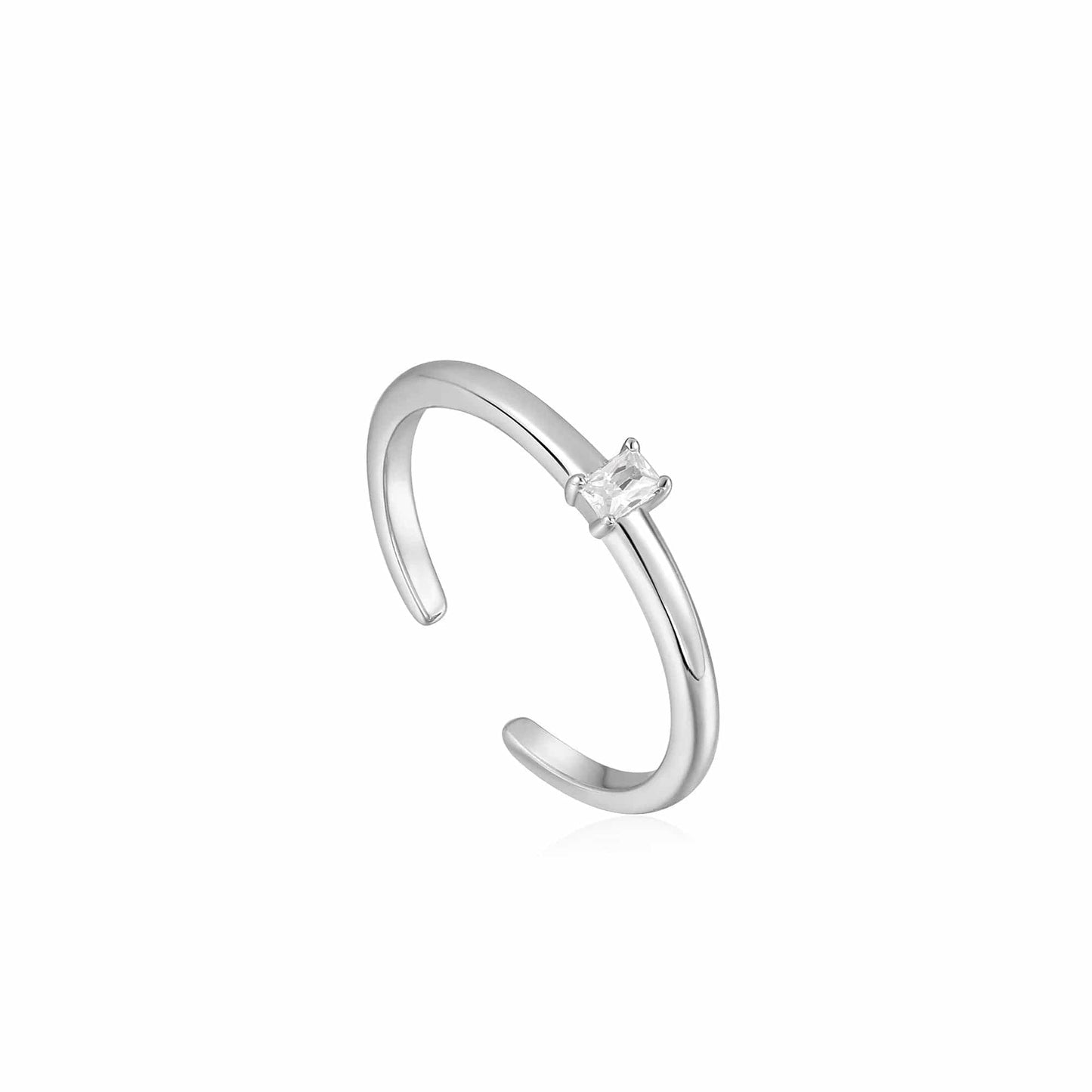 RNG Silver Glam Adjustable Ring