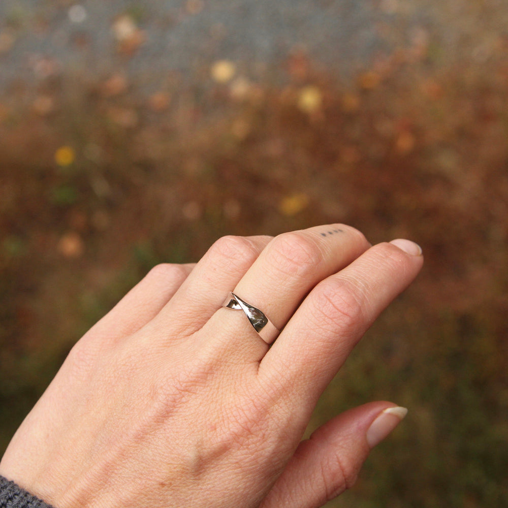 
                      
                        RNG Silver Helix Adjustable Ring
                      
                    