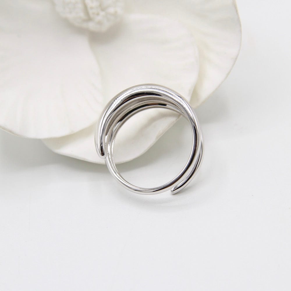 
                      
                        RNG Silver Luxe Twist Adjustable Ring
                      
                    